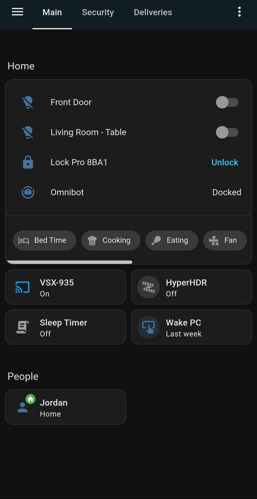 Mobile dashboard preview